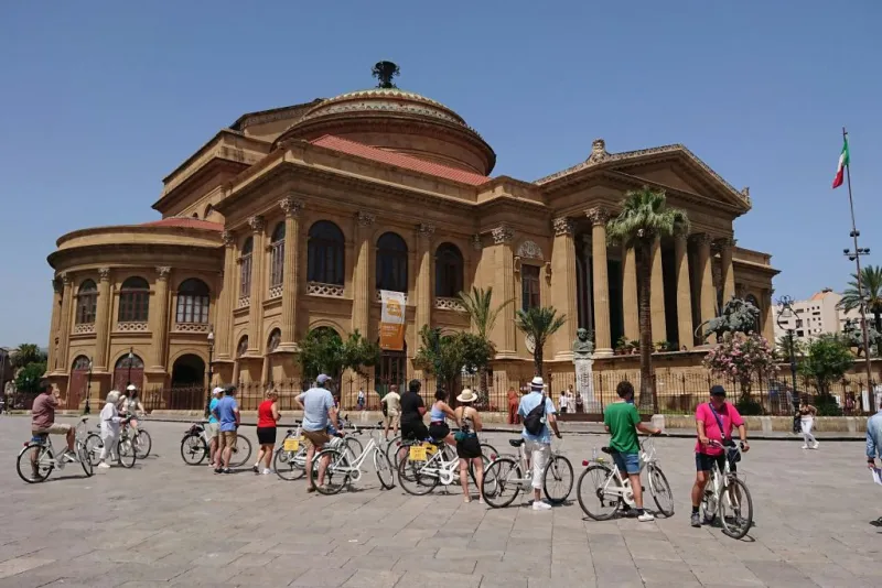 Palermo: tour guidato in bicicletta