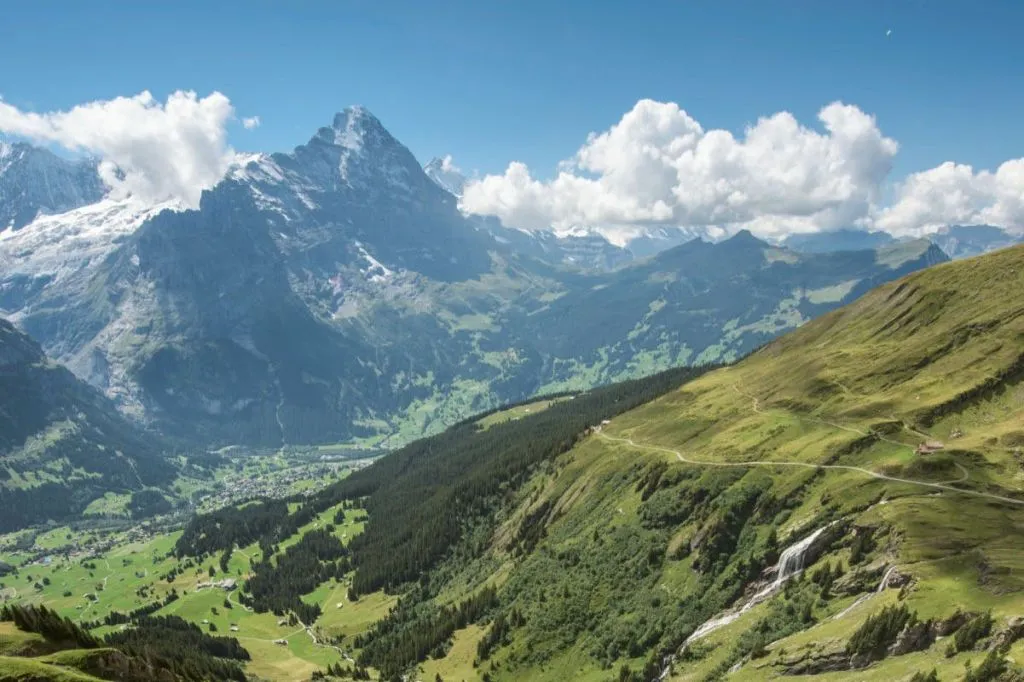 Prima Grindelwald: Gondola di andata e ritorno per la passeggiata sulla scogliera da Grindelwald