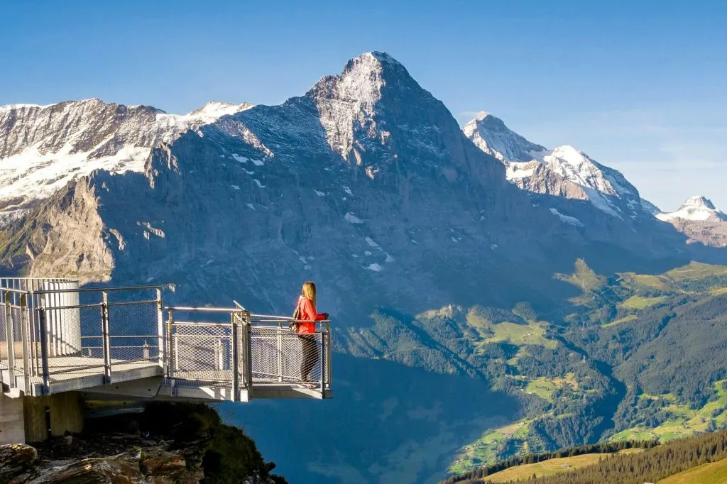Prima Grindelwald: Gondola di andata e ritorno per la passeggiata sulla scogliera da Grindelwald