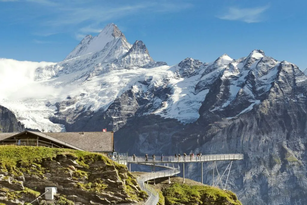 Prima Grindelwald: Gondola di andata e ritorno per la passeggiata sulla scogliera da Grindelwald