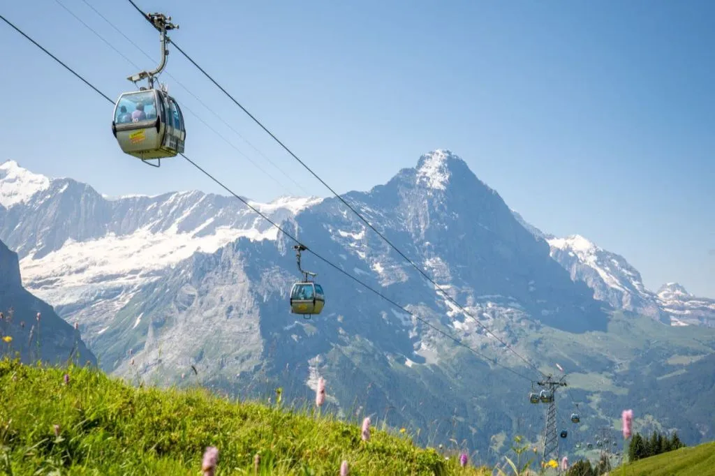 Prima Grindelwald: Gondola di andata e ritorno per la passeggiata sulla scogliera da Grindelwald