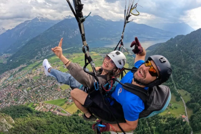 Interlaken : Vol en parapente