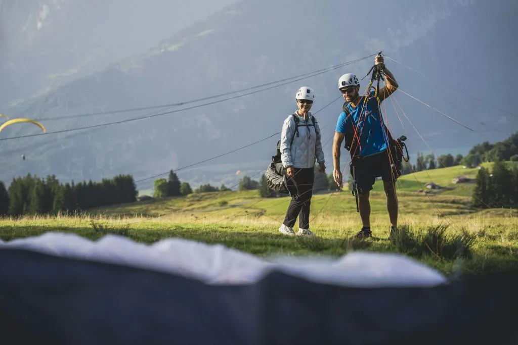 Interlaken : Vol en parapente