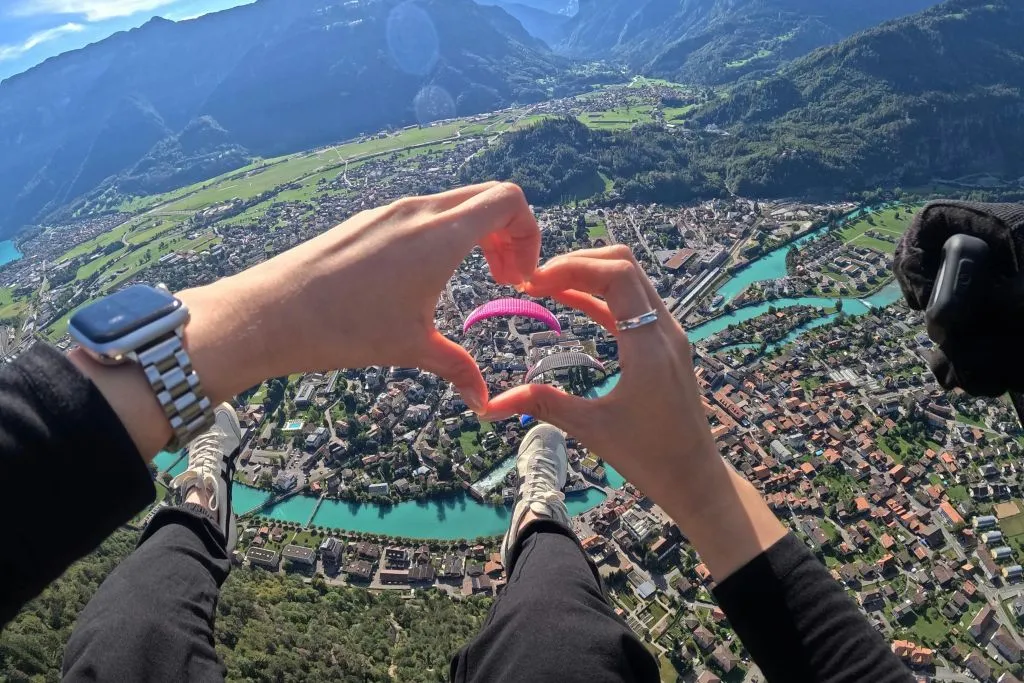 Interlaken : Vol en parapente