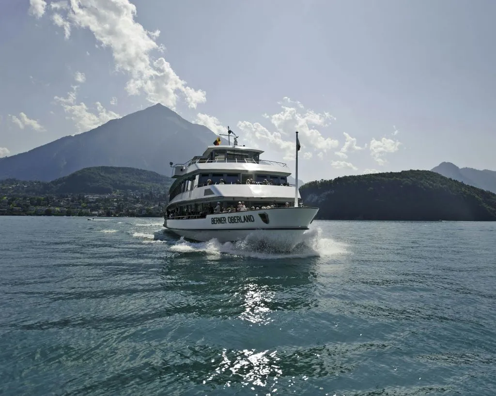 Pase de 1 día para crucero por el lago Thun y lago Brienz