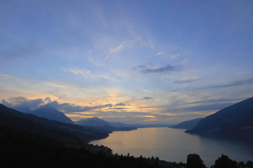 Pase de 1 día para crucero por el lago Thun y lago Brienz