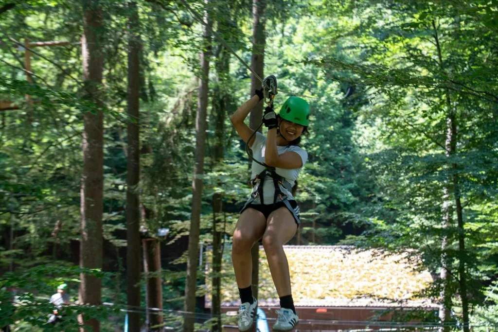 Outdoor Ropes Park: Interlaken