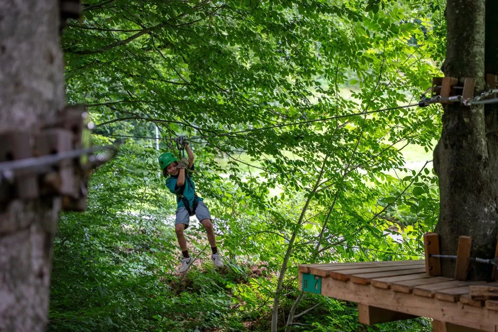 Outdoor Ropes Park: Interlaken
