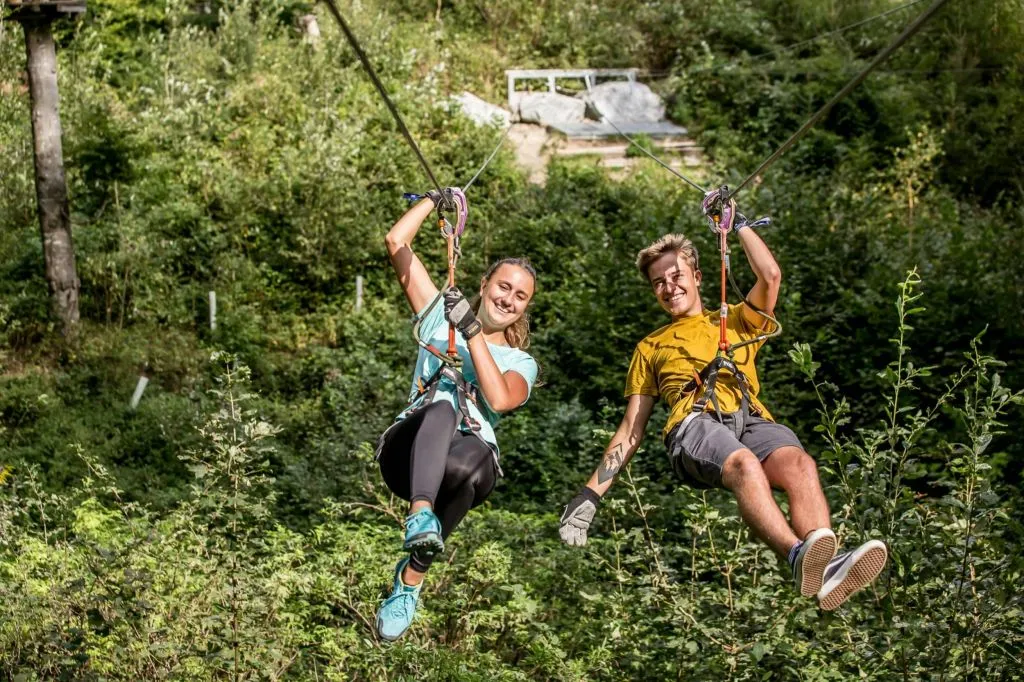 Outdoor Ropes Park: Interlaken
