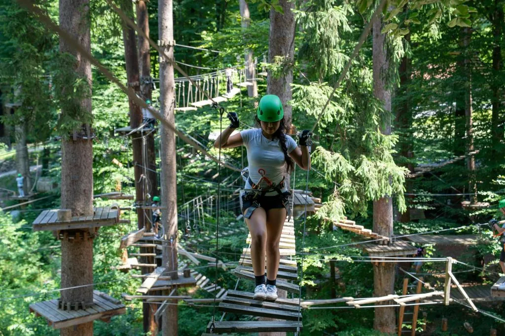 Outdoor Ropes Park: Interlaken
