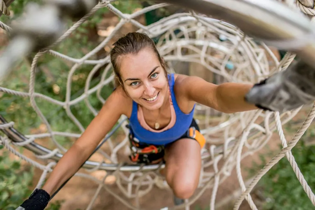 Outdoor Ropes Park: Interlaken