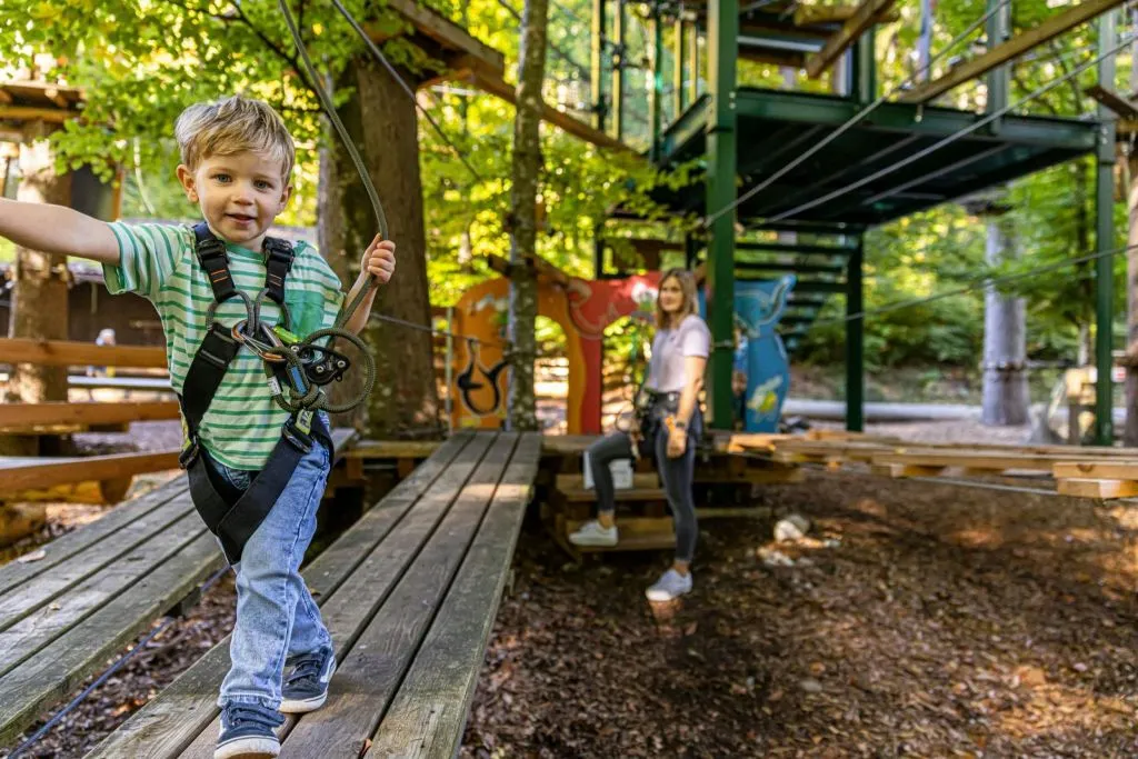 Outdoor Ropes Park: Interlaken