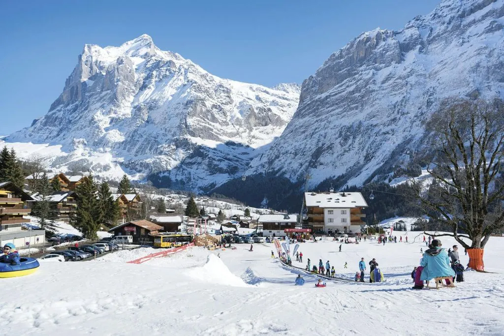 Bodmi Arena: Slittino e tubing a Grindelwald