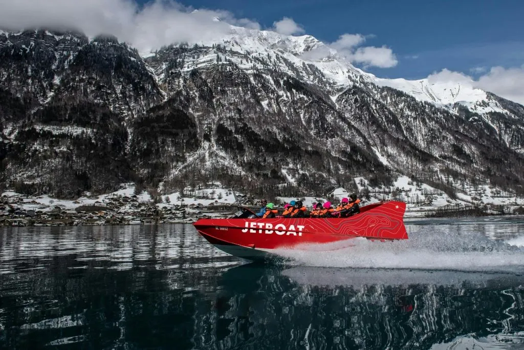 Winter Jetboat Interlaken