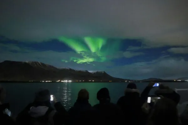 Les aurores boréales : Excursion en bateau de 2,5 heures