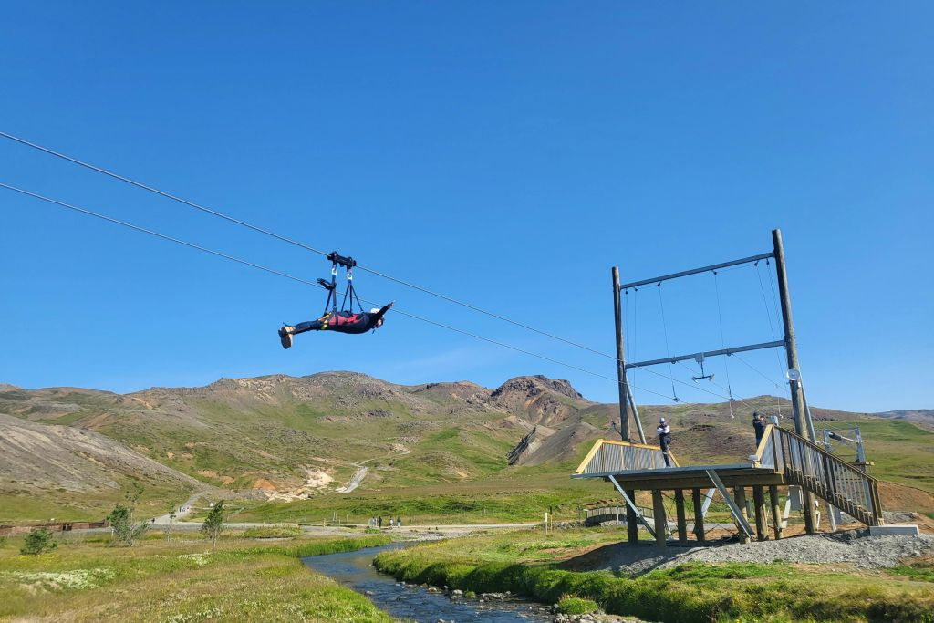Iceland: The Bird Mega Zipline