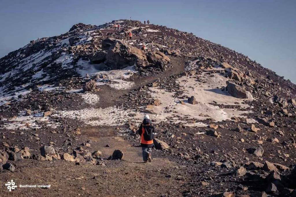 Caminhada no vulcão e aurora boreal: Excursão saindo de Reykjavik