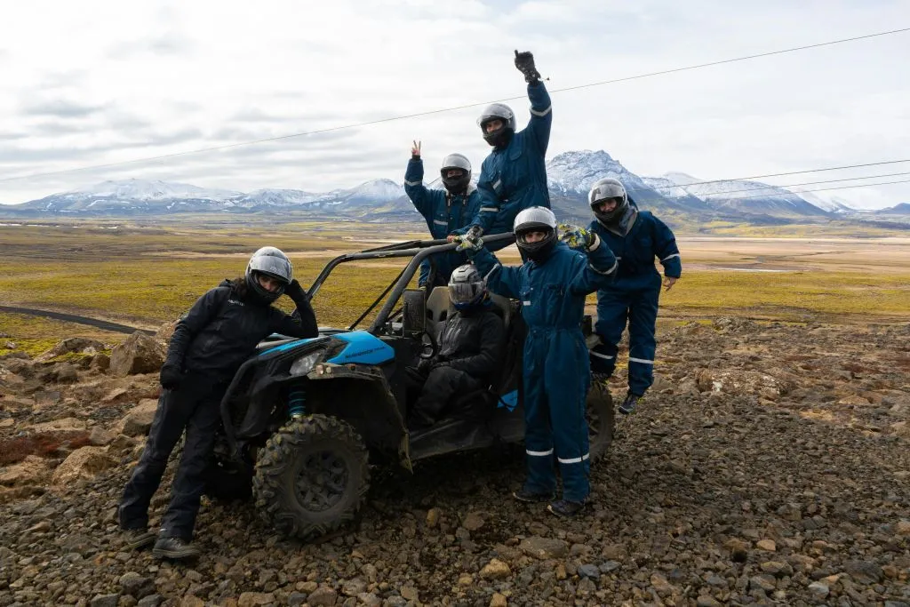Reykjavik: Passeio de buggy pelo campo de lava com duração de 2 horas