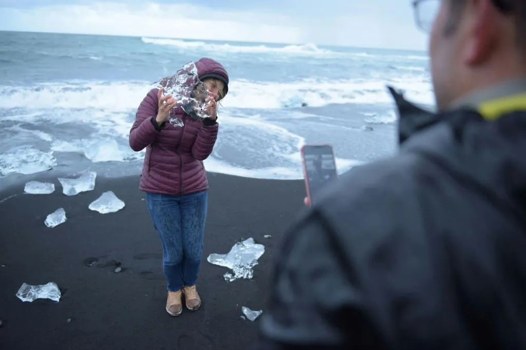 Lagoa do Glaciar Jökulsárlón: Visita guiada de dia inteiro a partir de Reiquiavique