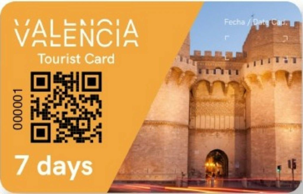 Valencia Tourist Card 7 Days (transport not included)
