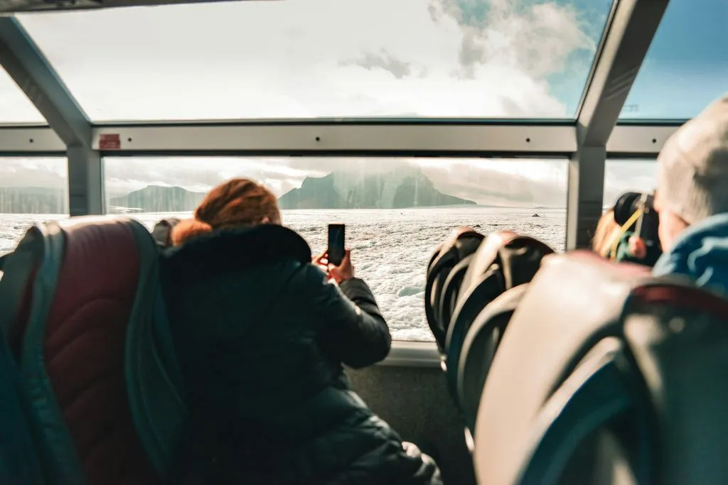 Iceland: Ice Cave and Glacier Monster Truck Tour from Gullfoss