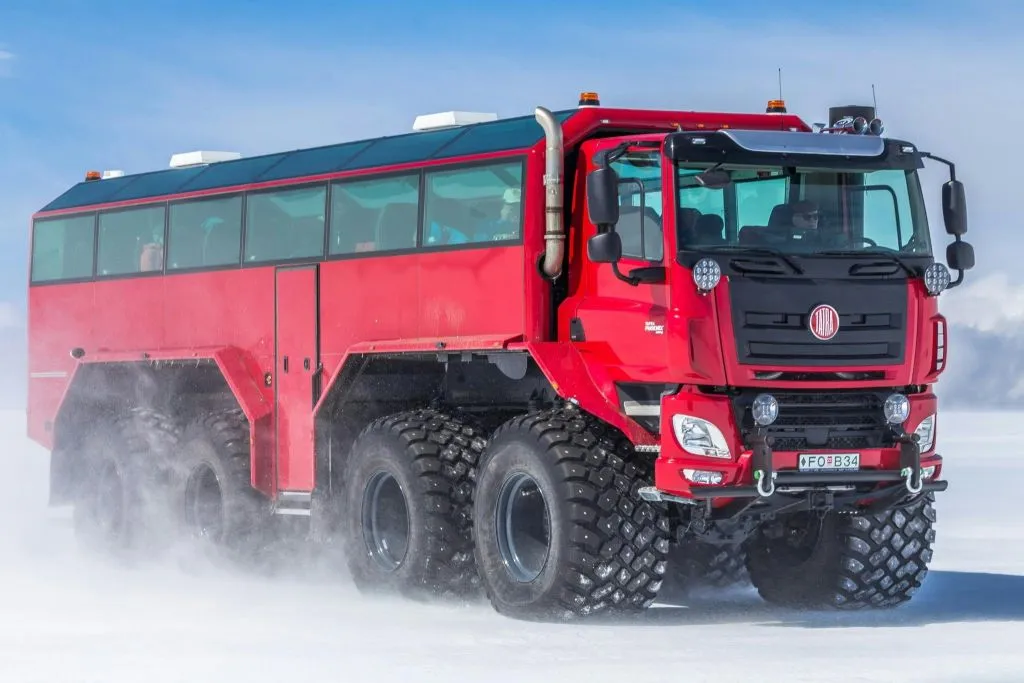 Iceland: Ice Cave and Glacier Monster Truck Tour from Gullfoss