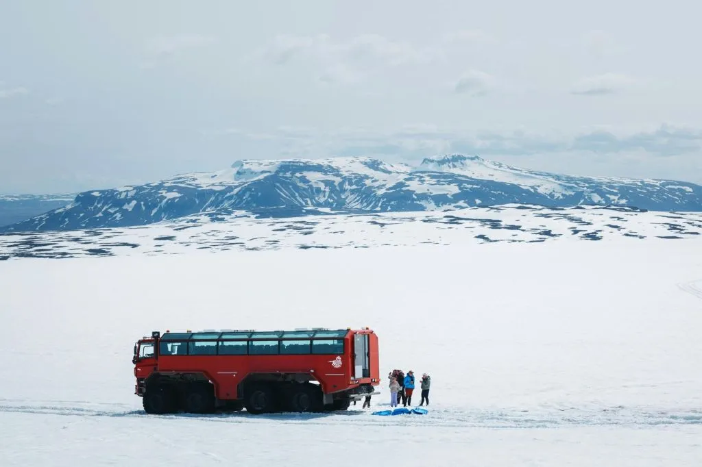Iceland: Ice Cave and Glacier Monster Truck Tour from Gullfoss