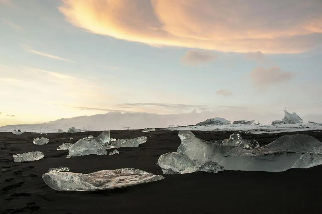 Lagoa da geleira Jökulsárlón: Ida e volta de Reykjavik