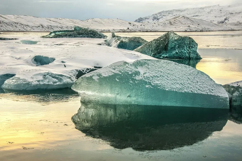 Lagoa da geleira Jökulsárlón: Ida e volta de Reykjavik