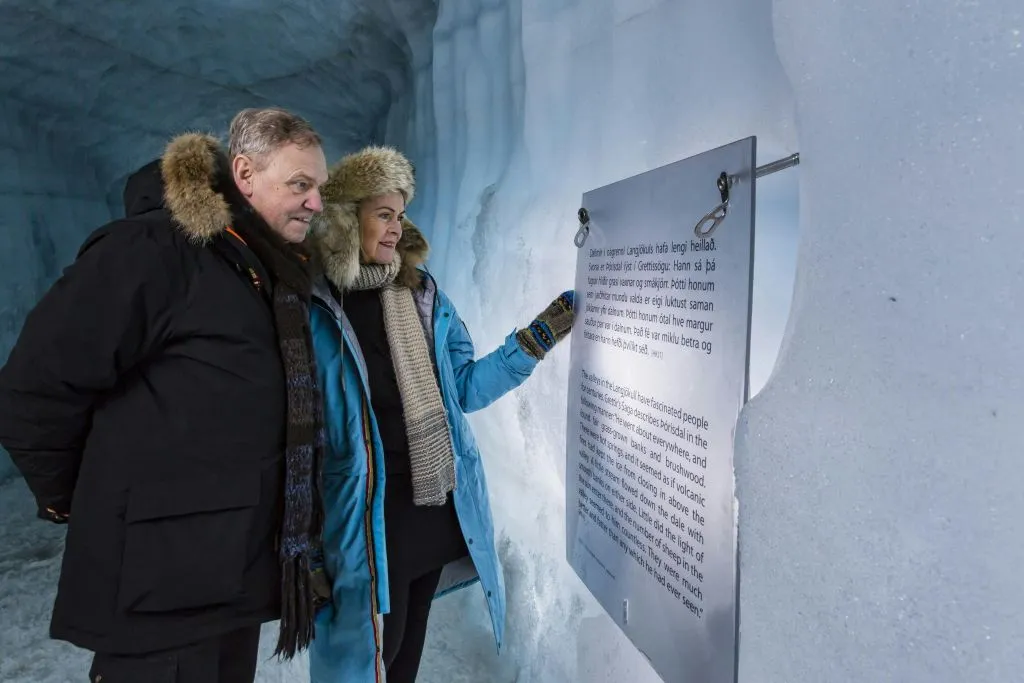 Langjökull Geleira: Visita guiada com transporte de Reykjavík