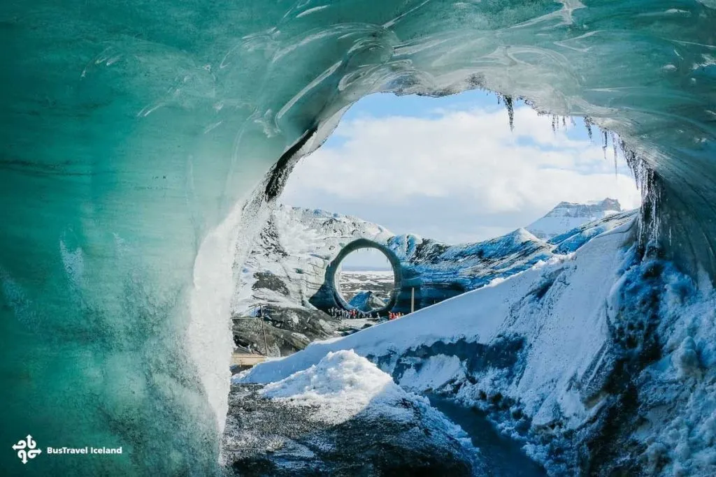 Costa sul e caverna de gelo Katla