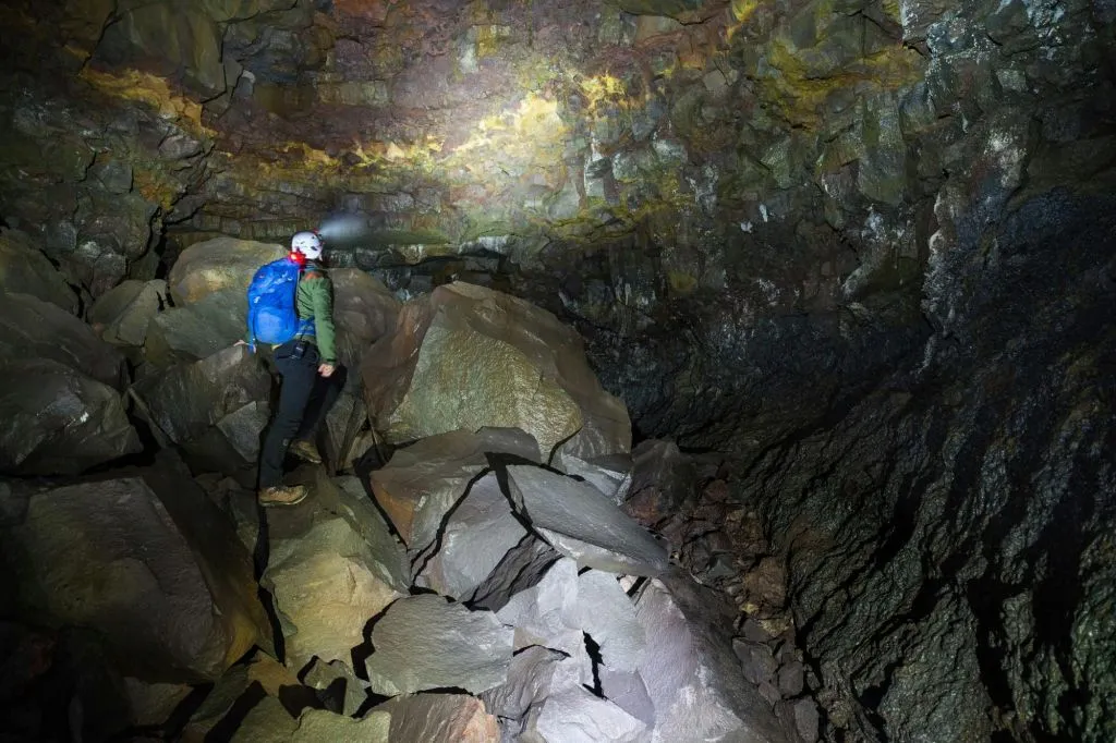 Chutes de lave Raufarhólshellir - Visite aventure