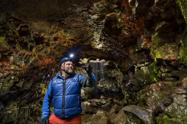 Chutes de lave Raufarhólshellir - Visite aventure