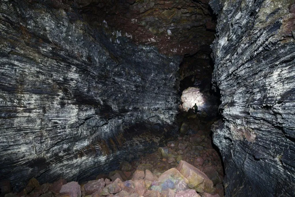 Chutes de lave Raufarhólshellir - Visite aventure