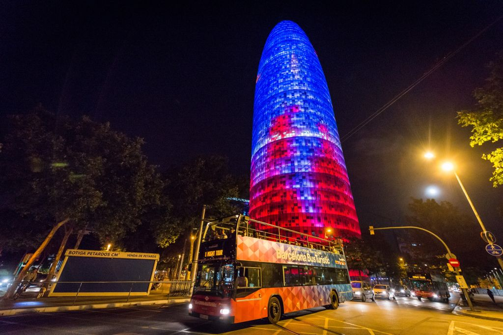 Barcelona Bus Turístic: Night Tour