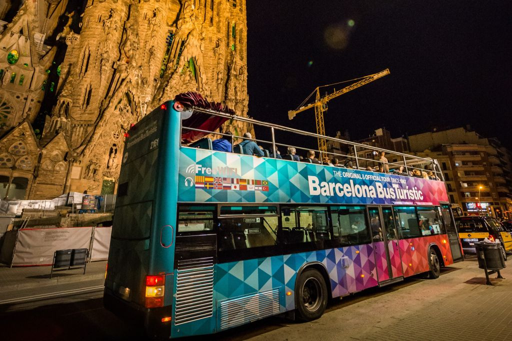 Barcelona Bus Turístic: Night Tour