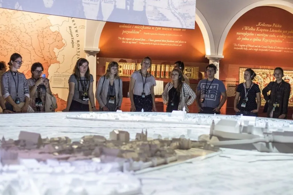 POLIN Museu de História dos Judeus Poloneses: bilhete de entrada