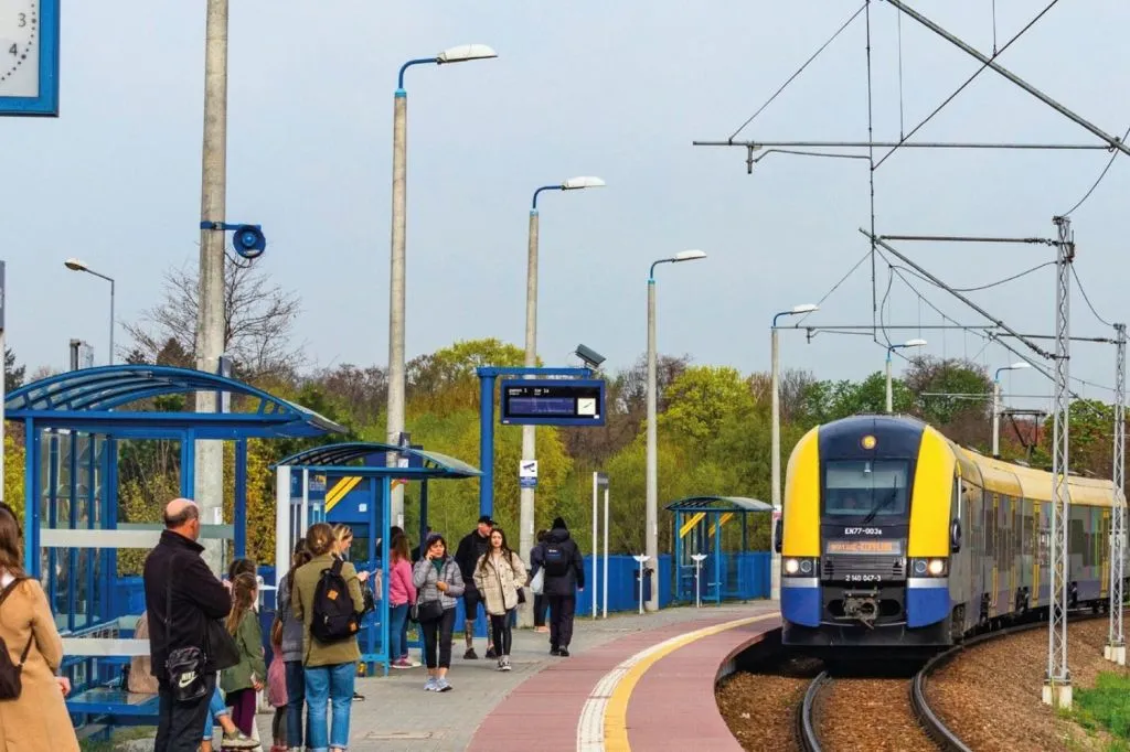 Cracovie : Transfert en train de l'aéroport à la gare centrale