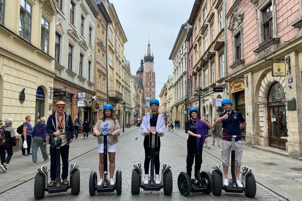 Vieille ville de Cracovie : Visite guidée de 2 heures en Segway