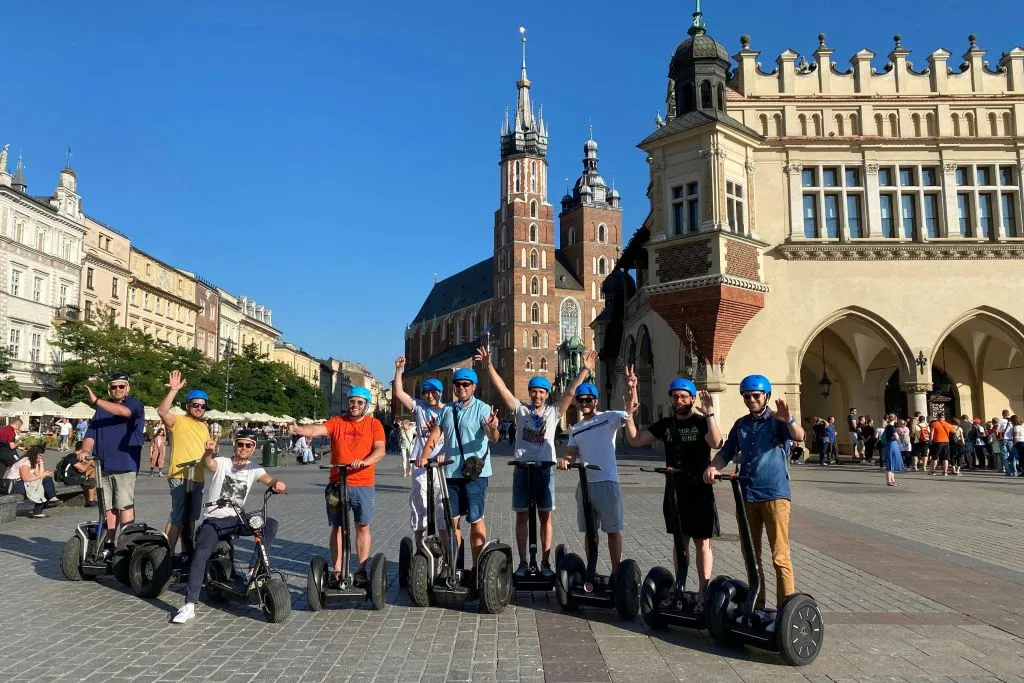 Vieille ville de Cracovie : Visite guidée de 2 heures en Segway