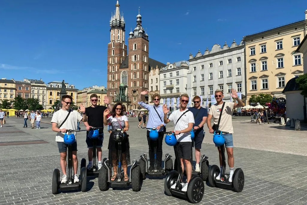 Vieille ville de Cracovie : Visite guidée de 2 heures en Segway