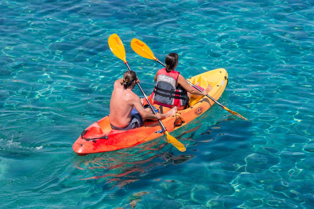 Alquiler de kayak en la bahía de Palma