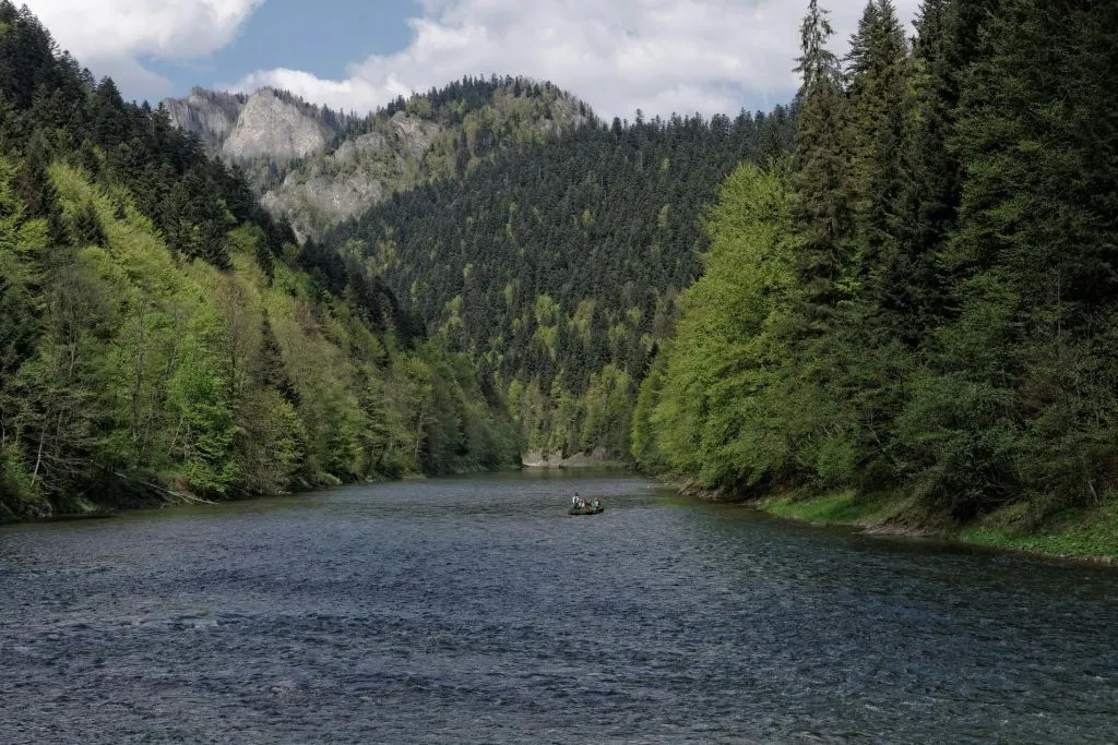 Cracóvia: Passeio de Rafting no Rio Dunajec, Traslado de ida e volta + Almoço