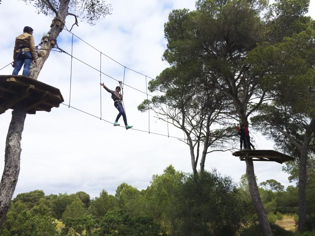 Tirolinas Go! Mallorca: Parque de aventuras