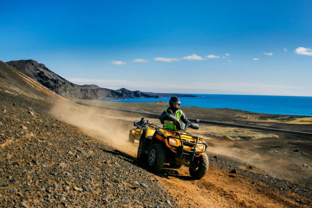 Visite panoramique d'une heure en quad