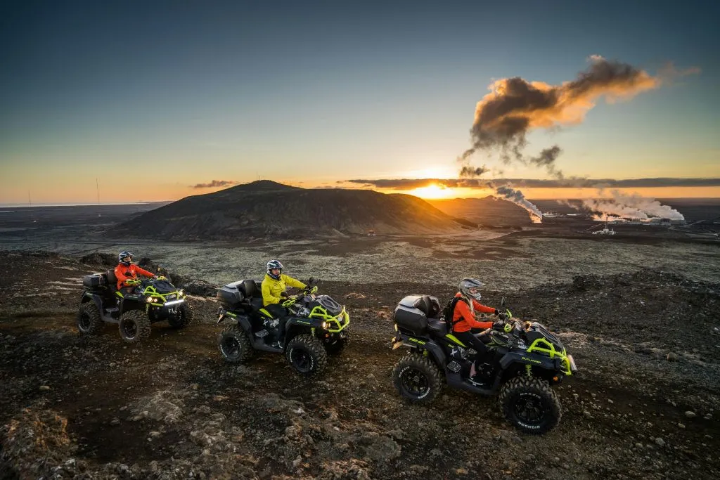 Visite panoramique d'une heure en quad