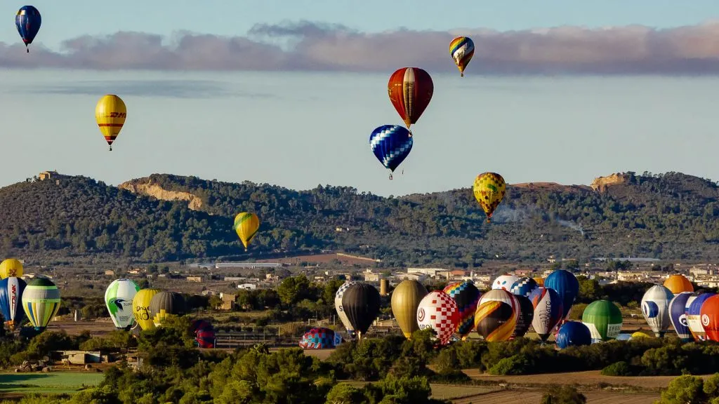 Vuelo en globo por Mallorca