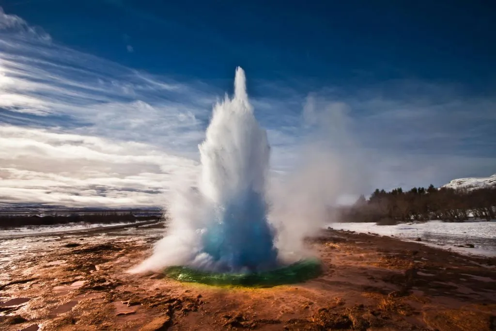 Círculo Dourado e Lagoa Azul: Excursão para grupos pequenos saindo de Reykjavík com entrada