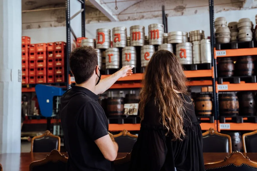 Visit to the Old Estrella Damm Factory in Barcelona