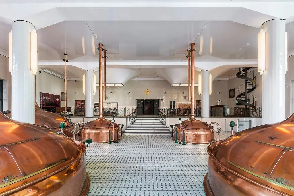 Visit to the Old Estrella Damm Factory in Barcelona